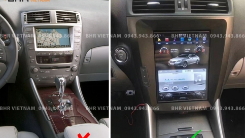 Màn hình DVD Android Tesla Lexus IS250 2005 - 2011